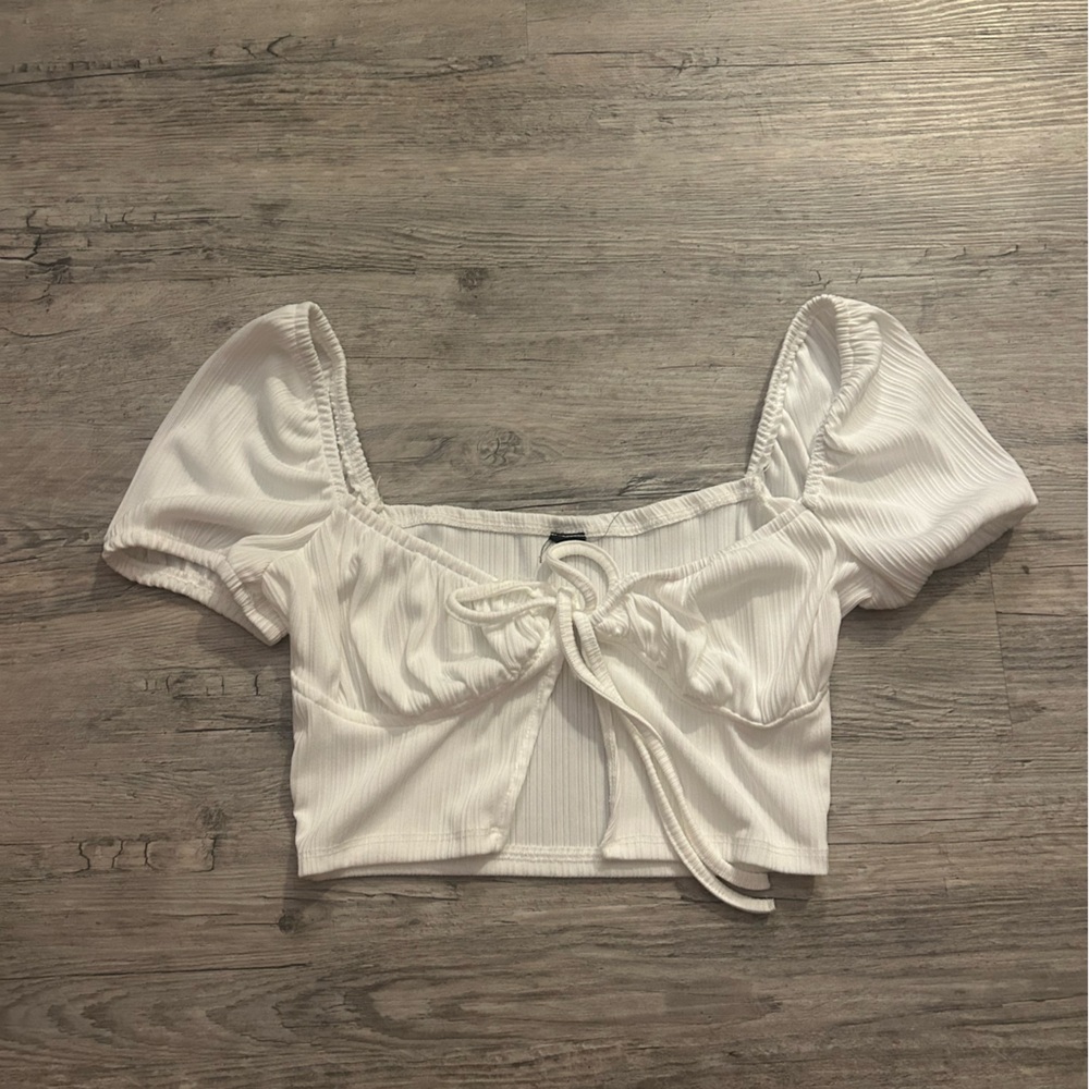 Shein white top